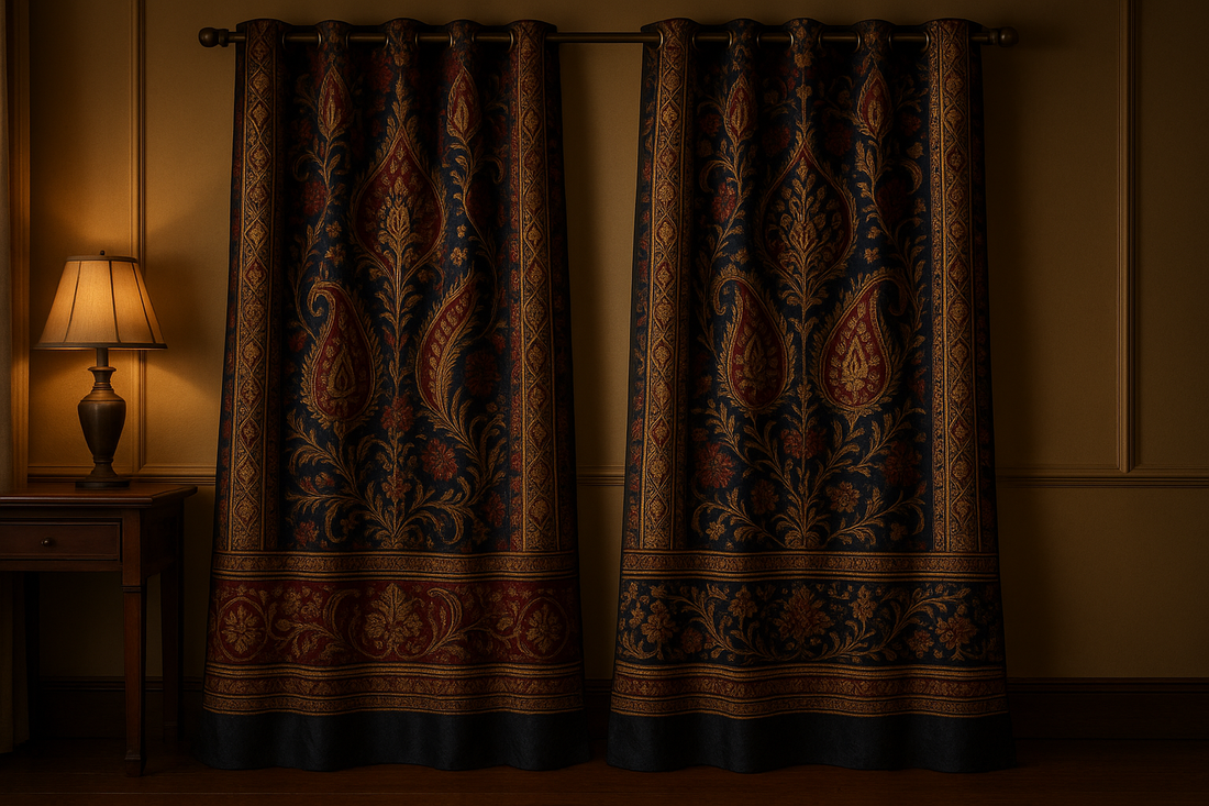 Blackout-Curtains Decor Antique