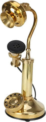 Decorative Brass Swan Telephone Showpiece Only - Non Functional Decor Antique