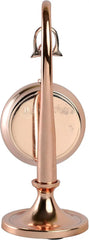 Copper Finish Brass Table Decorative Hanging Clock Decor Anitque