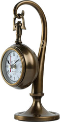 Brass Table Decorative Hanging Clock - Royal Decor Anitque