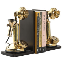 Table Decorative Book Ends Miniature Telephone Decor Anitque