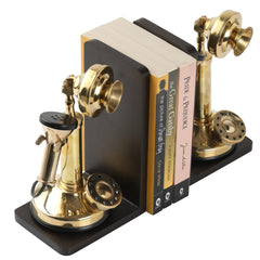 Table Decorative Book Ends Miniature Telephone Decor Anitque