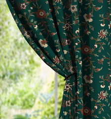 KASHMIRI GREEN BLACKOUT CURTAIN