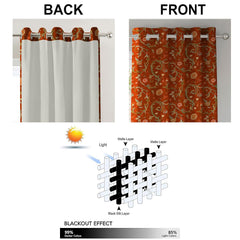 KASHMIRI RUST BLACKOUT CURTAIN
