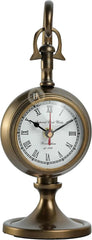 Brass Table Decorative Hanging Clock - Royal Decor Anitque
