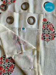 FALAKNUMA LINEN SHEER CURTAIN Decor Antique