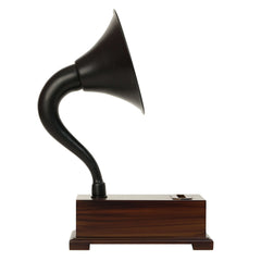 Gramophone Speaker - Black Decor Anitque