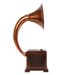 Gramophone speaker - Shiner Copper Decor Anitque