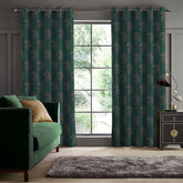 CALYX GREEN BLACKOUT CURTAIN Decor Antique