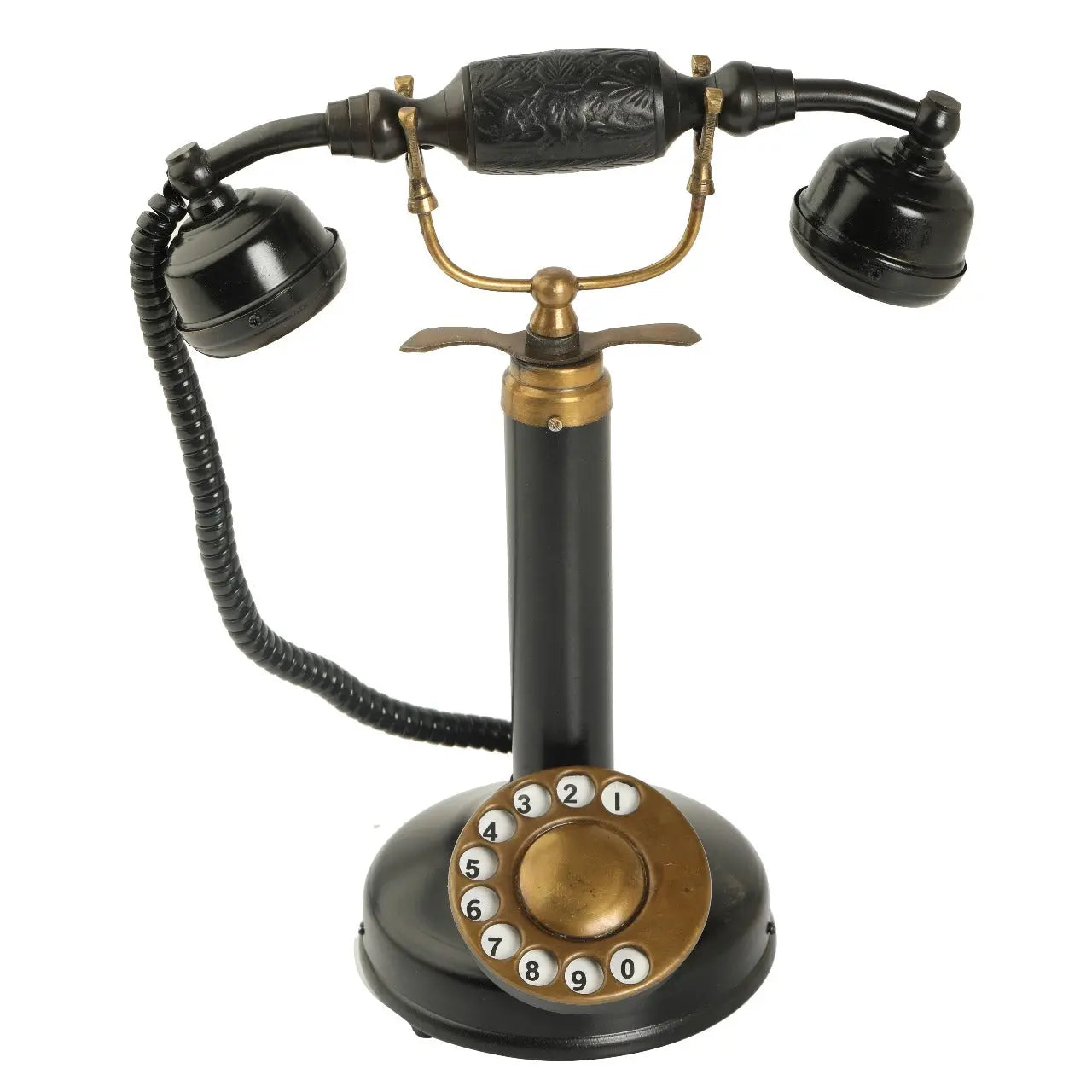 Halloween Gift black telephone rotary landline royal surprise