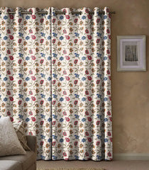 KASHMIRI CREAM BLACKOUT CURTAIN Decor Antique