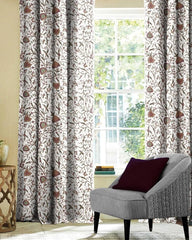 KASHMIRI CLAY BLACKOUT CURTAIN Decor Antique