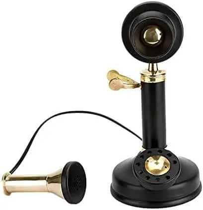 Vintage Table Decorative black showpiece telephone