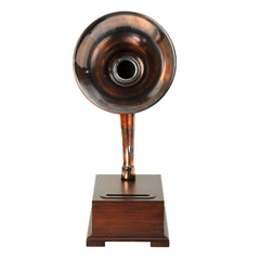 acoustic horn gramophone speaker