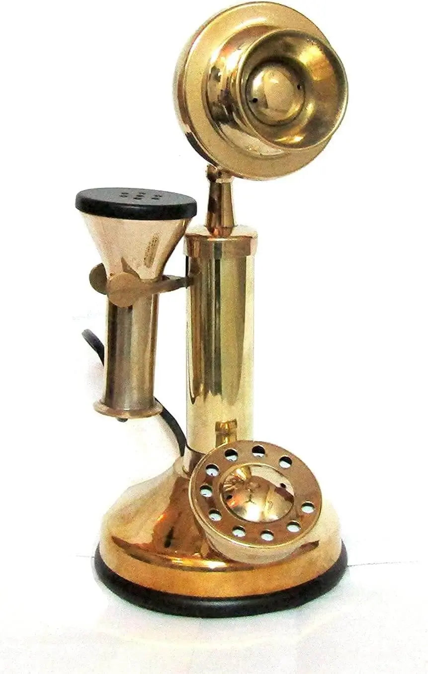 old telephone india Brass miniature home decorative