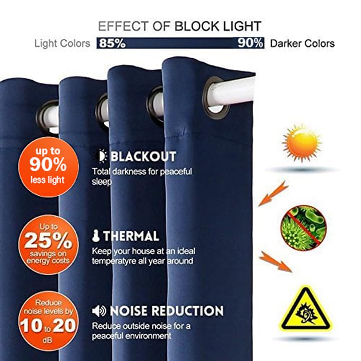 KUDO BLUE CURTAIN BLACKOUT