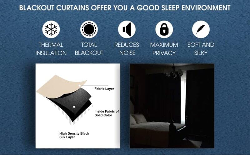 KUDO BLUE CURTAIN BLACKOUT