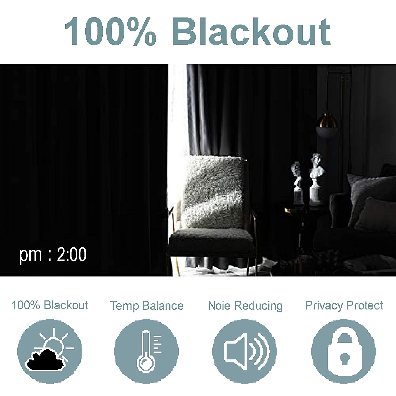 KUDO MAROON CURTAIN BLACKOUT