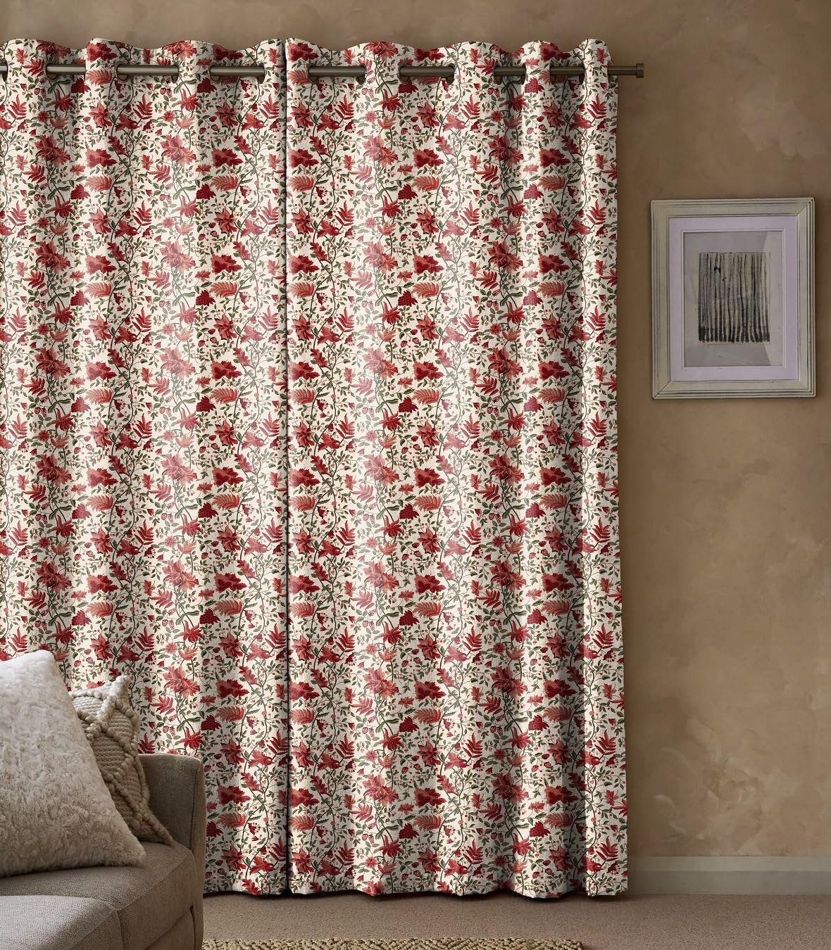 KASHMIRI FUCSHIA BLACKOUT CURTAIN