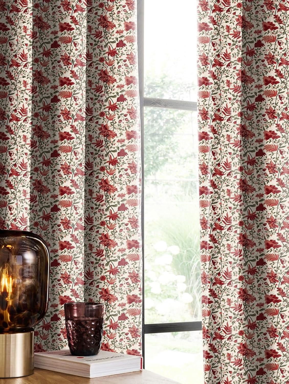 KASHMIRI FUCSHIA BLACKOUT CURTAIN