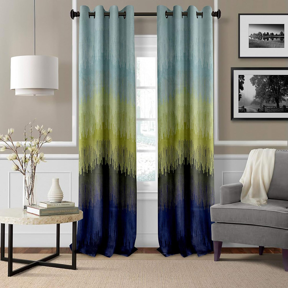 KUDO GREEN CURTAIN BLACKOUT