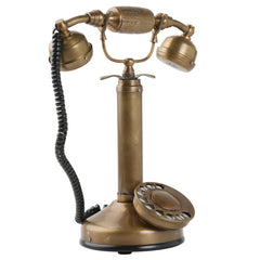 Embossed Design Rotary dial telephone 