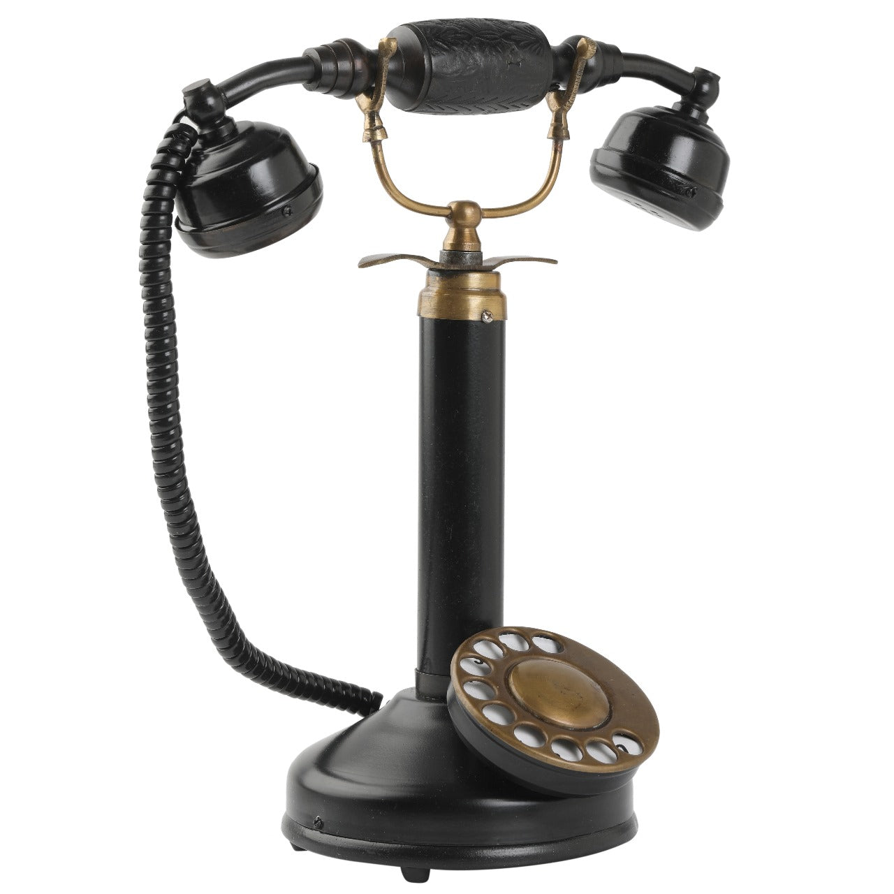 Halloween Gift black telephone rotary landline 