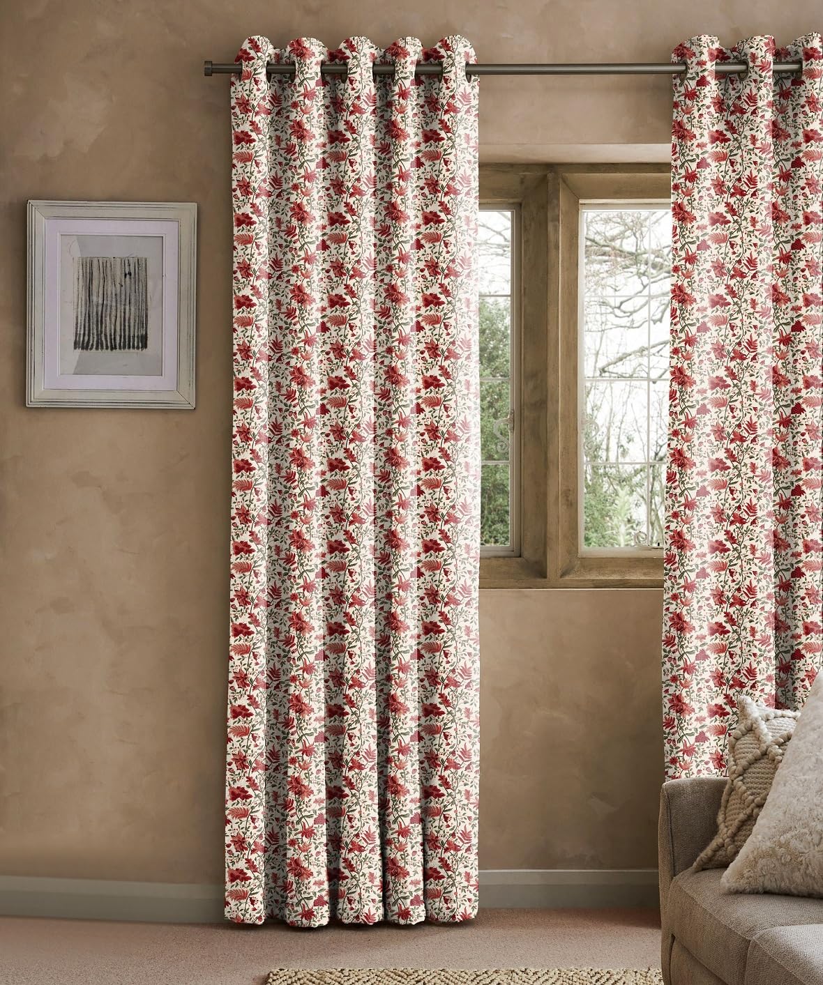 KASHMIRI FUCSHIA BLACKOUT CURTAIN
