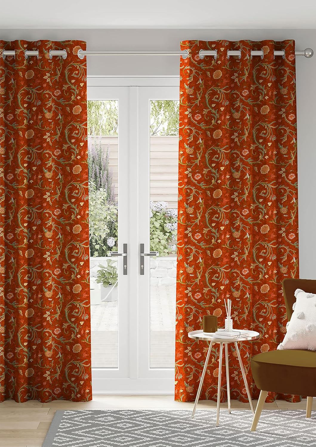 KASHMIRI RUST BLACKOUT CURTAIN