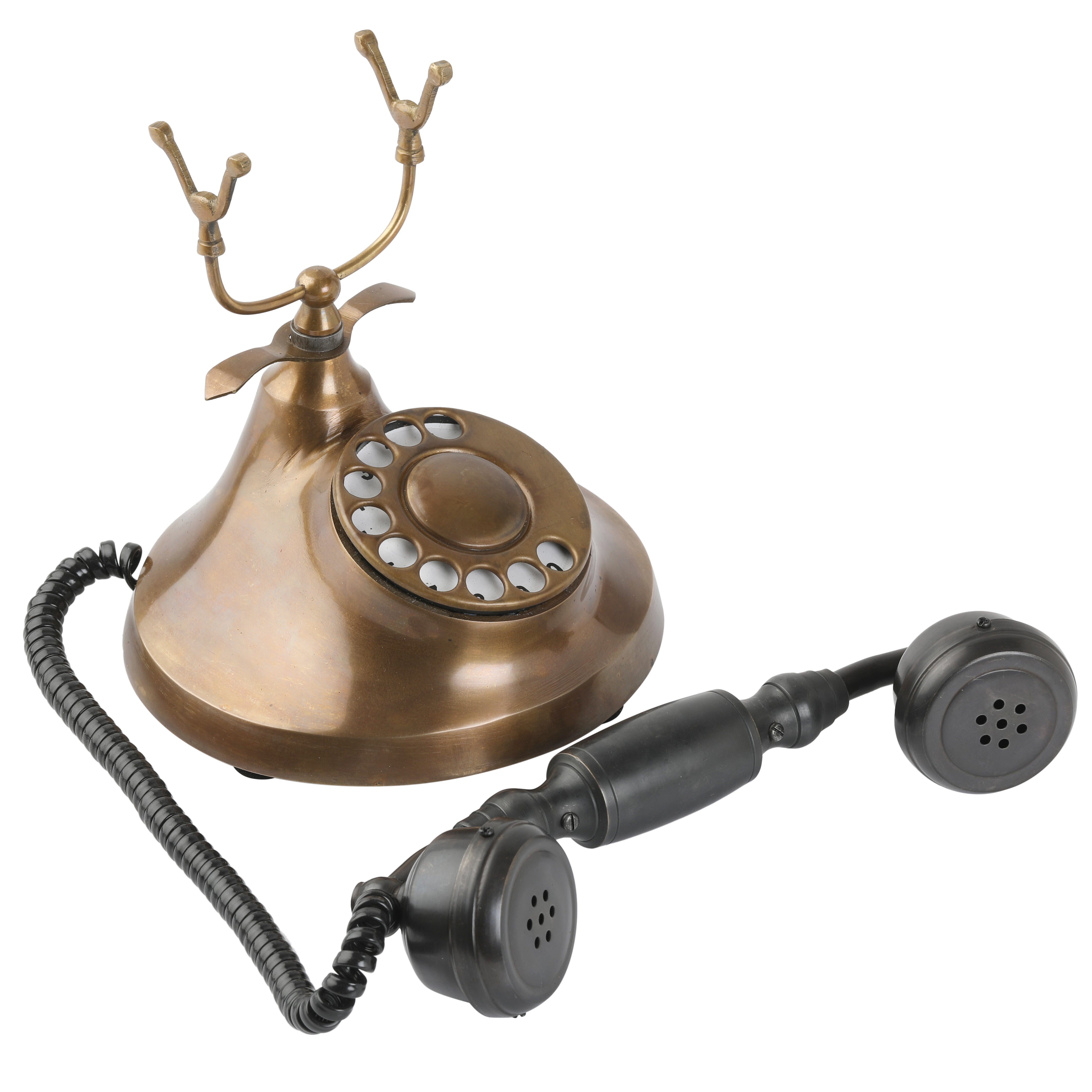 King telephone antique vintage rotary dial
