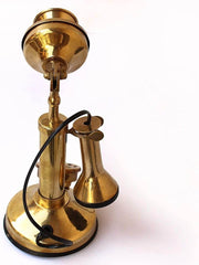 Shinny Brass mini telephone showpiece 