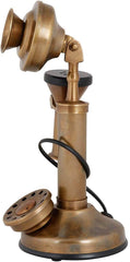 Vintage Brass Telephone Showpiece 