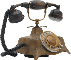 vintage landline phone with caller id